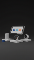 Hub inteligente com display touch