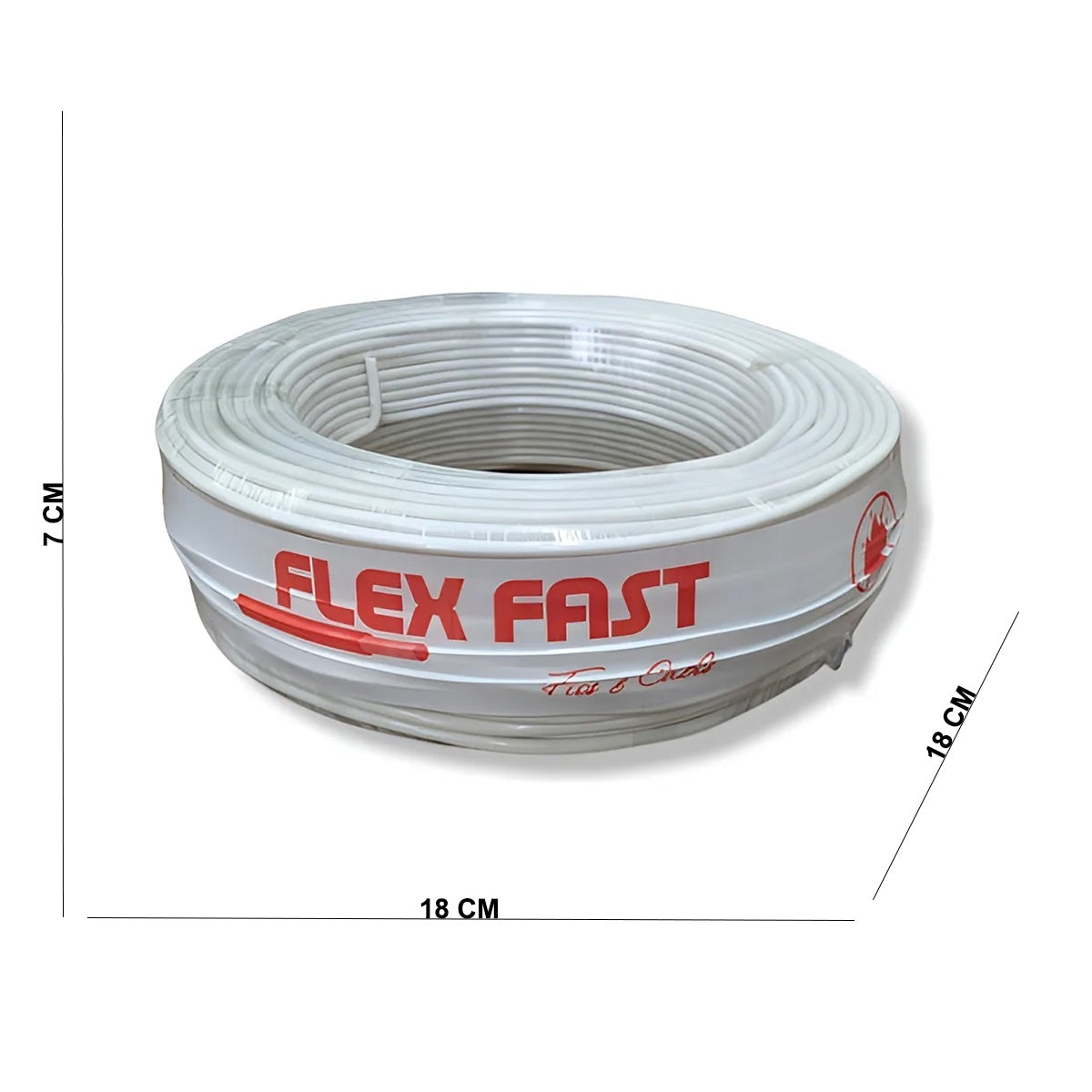 Cabo Eletrico Flexivel 2,5mm Com 100 Metros Fio Elétrico Anti Chamas Rolo Eletri